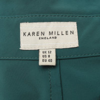 Karen Millen Bluse in Petrol