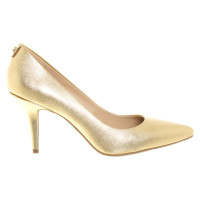 Michael Kors Pumps/Peeptoes Leather in Gold