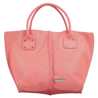 Orciani Handtas Leer in Rood