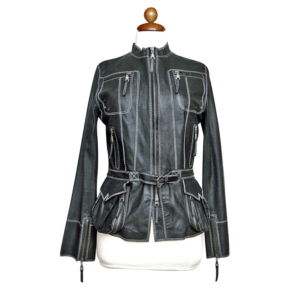 Marc Cain leather jacket