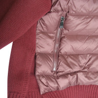Moncler Giacca / Cappotto Cashmere in Bordeaux