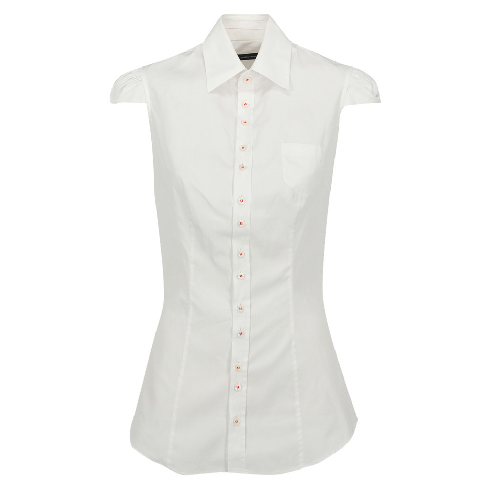 Dsquared2 Top en Coton en Blanc