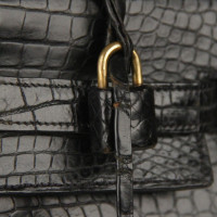 Hermès Kelly Bag 32 Leather in Black