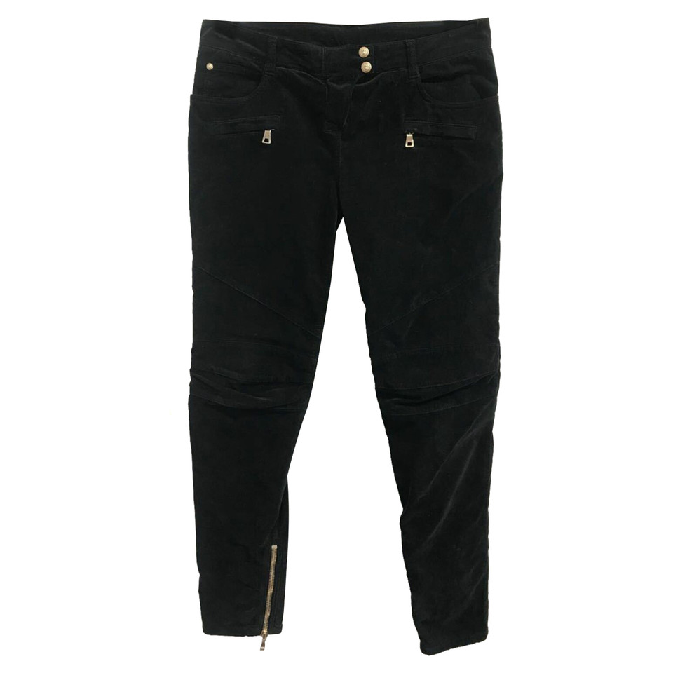 Balmain Jeans aus Baumwolle in Schwarz