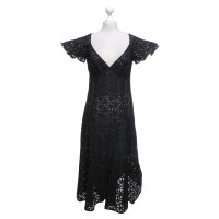 Mariella Burani Lace dress in black