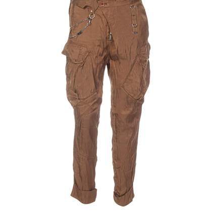 High Use Trousers Viscose in Ochre