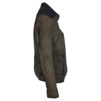 Humanoid Jacket/Coat Suede in Khaki