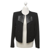 The Kooples Veste/Manteau en Laine en Noir