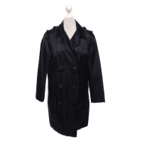 Lanvin For H&M Jacket/Coat Silk in Black