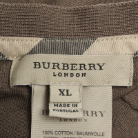 Burberry Oberteil aus Baumwolle in Khaki