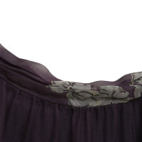 Philosophy Di Alberta Ferretti Silk top in purple