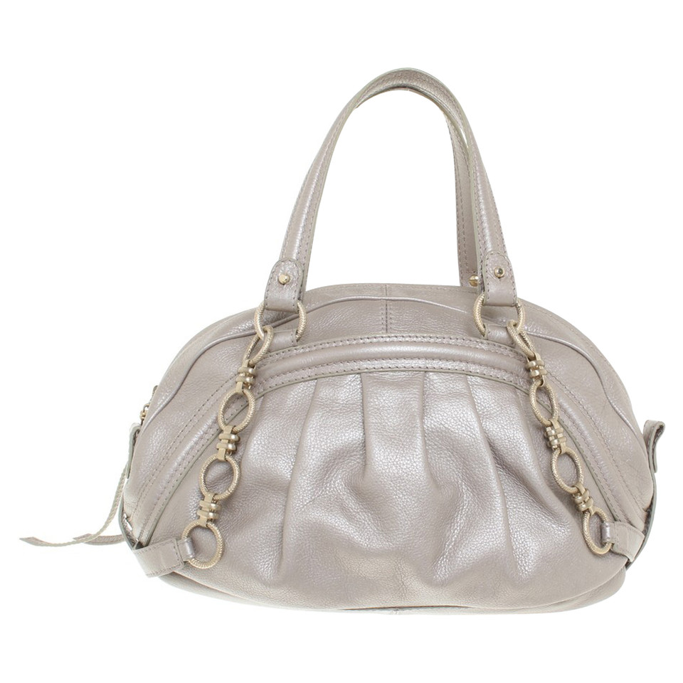 Rena Lange Silver colored handbag - Buy Second hand Rena Lange Silver ...