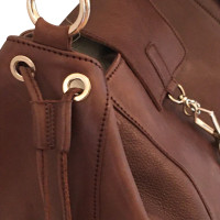 Unützer Handbag Leather in Taupe