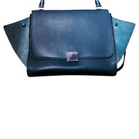 Céline Handtasche aus Leder in Blau