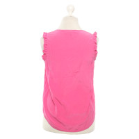 Juicy Couture Oberteil aus Seide in Rosa / Pink