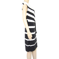Ralph Lauren Gestreepte jurk in zwart / wit