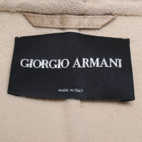 Giorgio Armani Veste Boxy en brun foncé