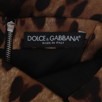 Dolce & Gabbana Jurk met animal print