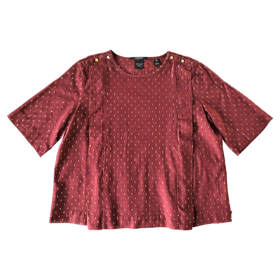 Maison Scotch Blusen-Shirt mit Muster
