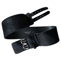 Neil Barrett Belt Leather in Black