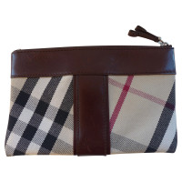 Burberry Clutch mit Check-Muster