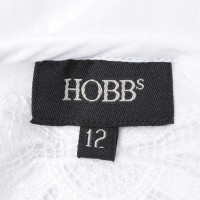 Hobbs Bluse mit Stickerei in Weiß
