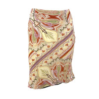 Etro Skirt Silk in Orange