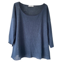 Cruciani Top Linen in Blue