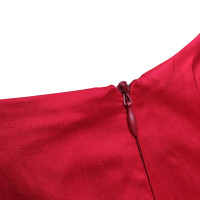 St. Emile Silk skirt in red