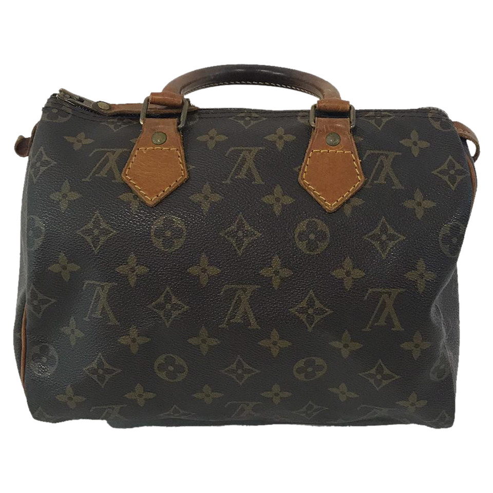 Louis Vuitton Speedy aus Canvas in Braun