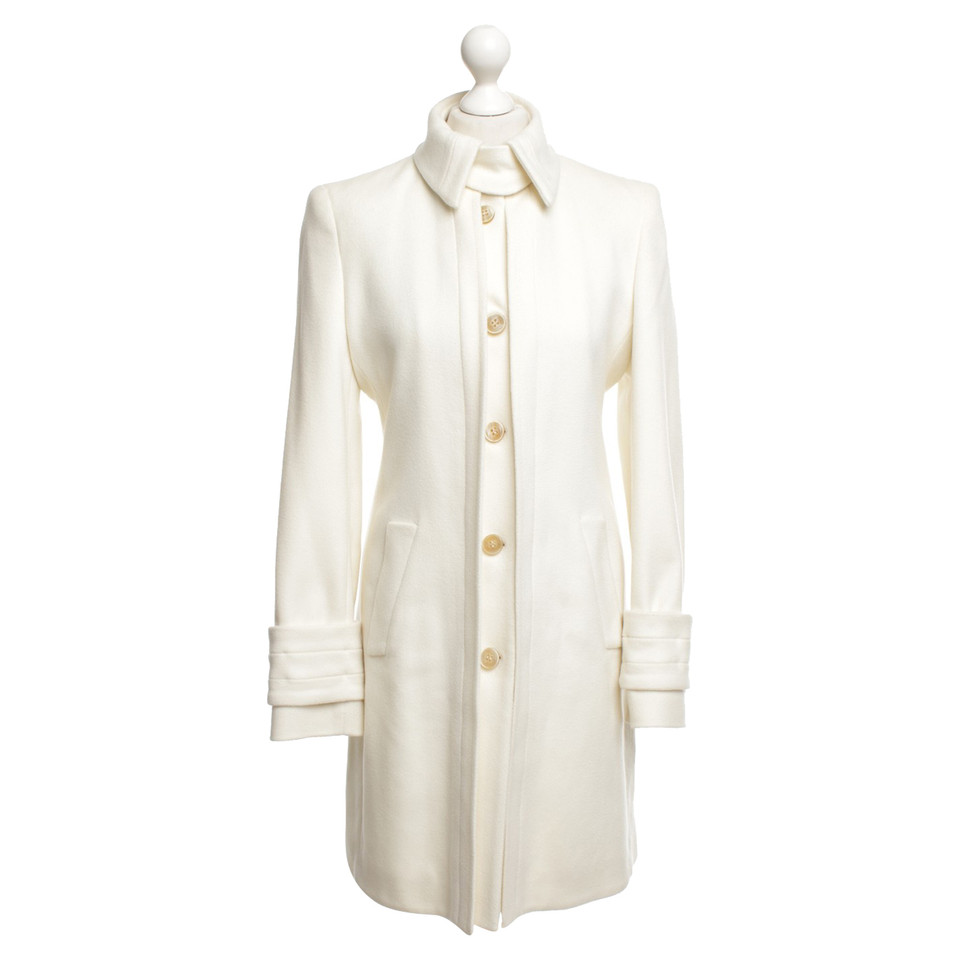 Hugo Boss Coat in cream white