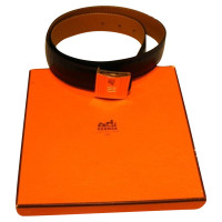 Hermès Cintura in pelle di struzzo