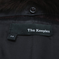The Kooples Coat in Bordeaux