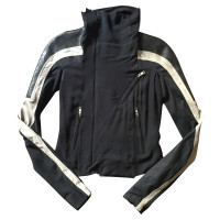 Rick Owens biker jacket made of silk / leather