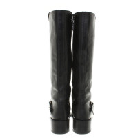 Rag & Bone Stiefel aus schwarzem Leder