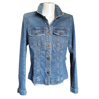 Sonia Rykiel Jacket/Coat Cotton in Blue