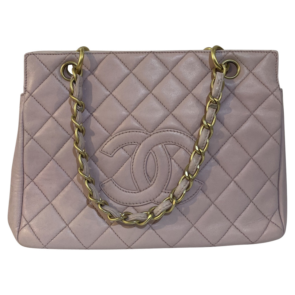 Chanel Handtasche aus Leder in Rosa / Pink