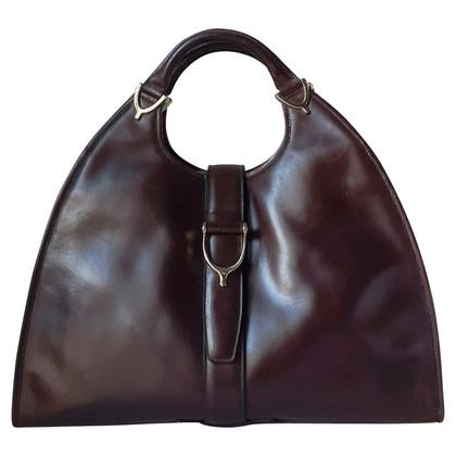 Gucci Soft Stirrup Bag Leather in Brown