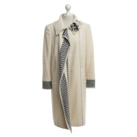 Chanel Cappotto in crema bianca