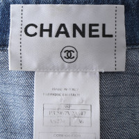 Chanel Denim jas in blauw