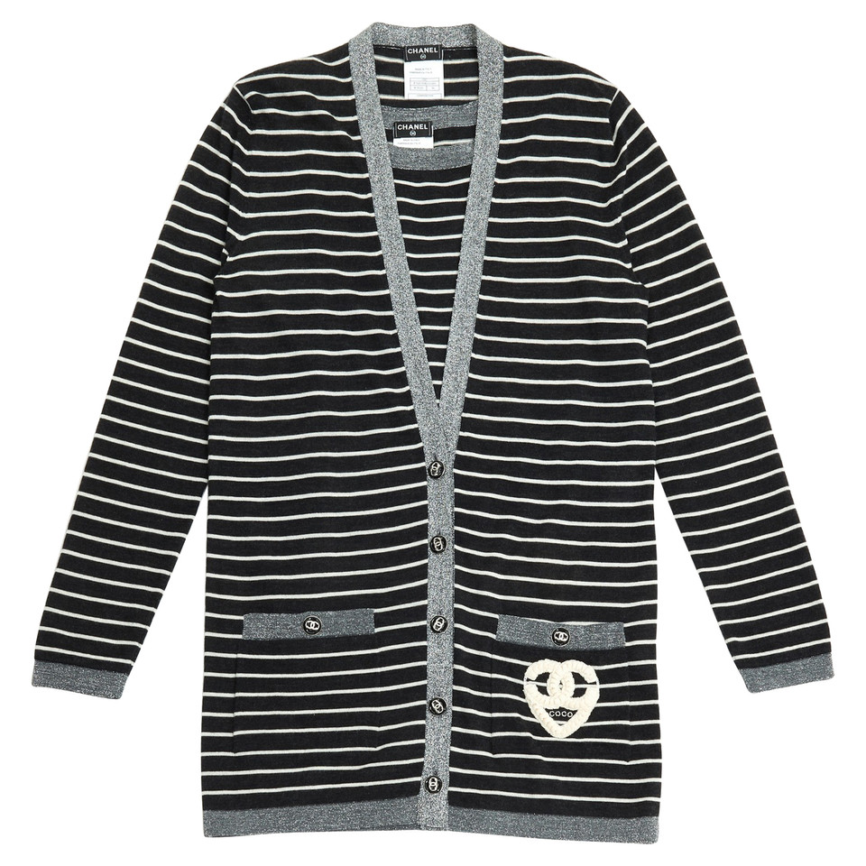 Chanel Tricot en Cachemire en Gris