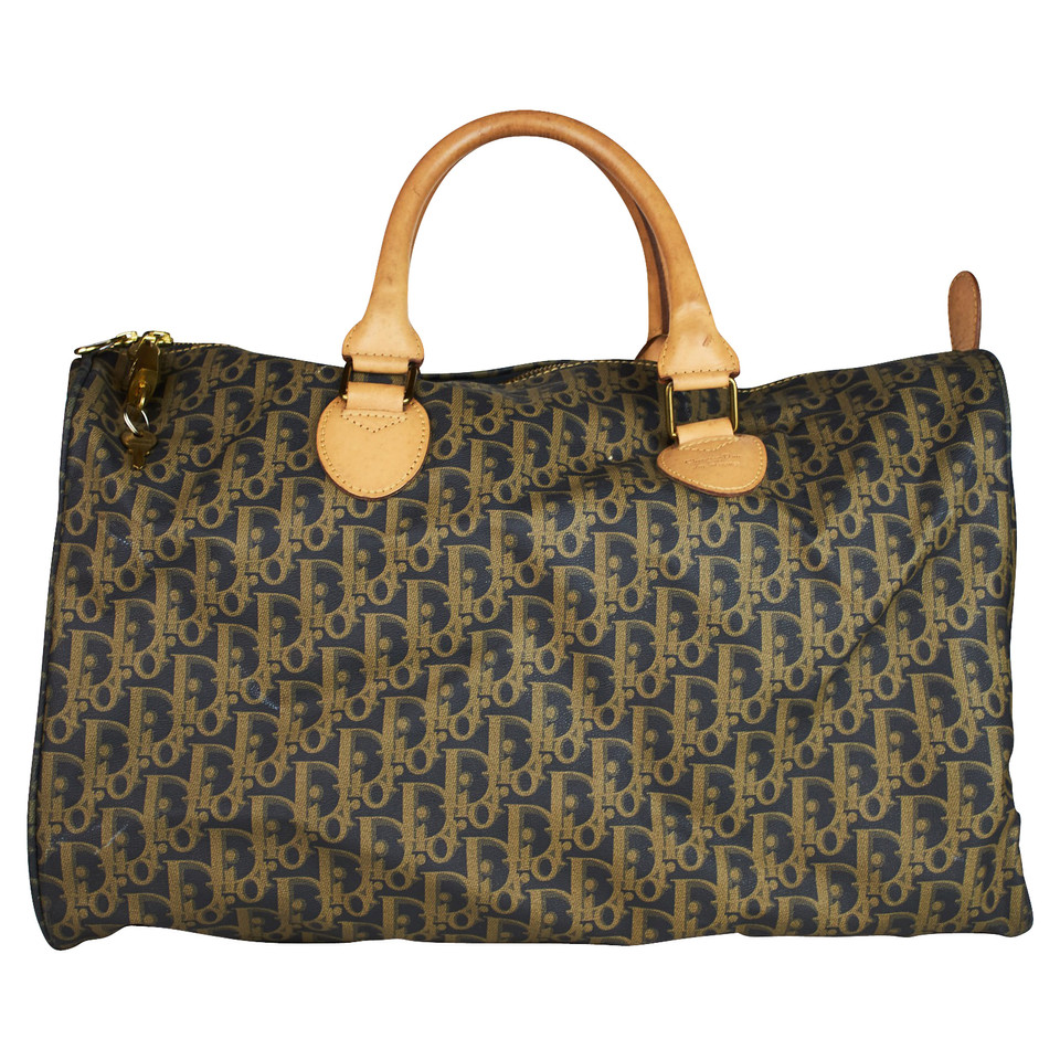 Christian Dior Borsa da viaggio in Marrone