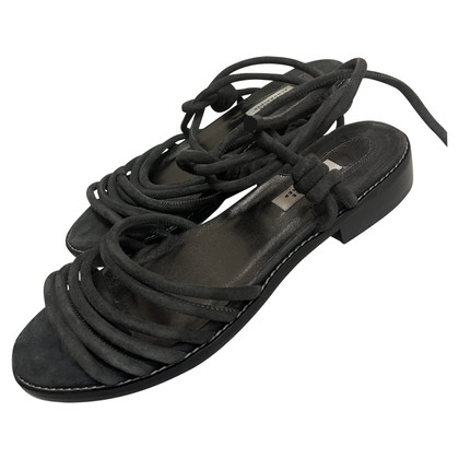 Dorothee Schumacher Sandals Leather in Grey