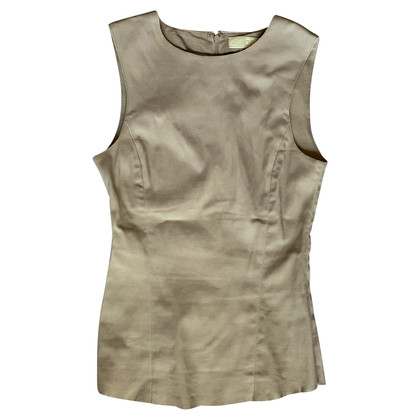 Drome Top Leather in Beige