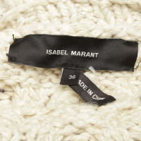 Isabel Marant maglione di lana in crema / colorato