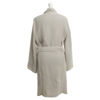 Drykorn Knitted coat in beige