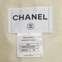 Chanel Cream-colored tweed blazer