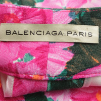 Balenciaga Floral mini skirt