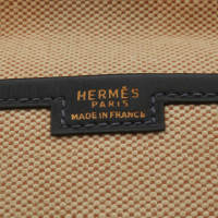 Hermès Jige GM Canvas in Beige