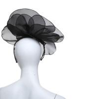 Giorgio Armani Hat / fascinator in black